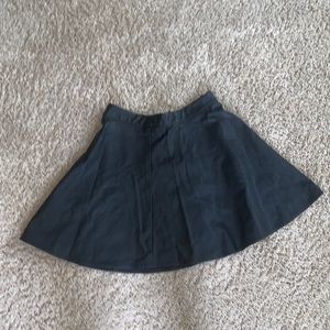 Faux Leather Skirt Abercrombie Kids